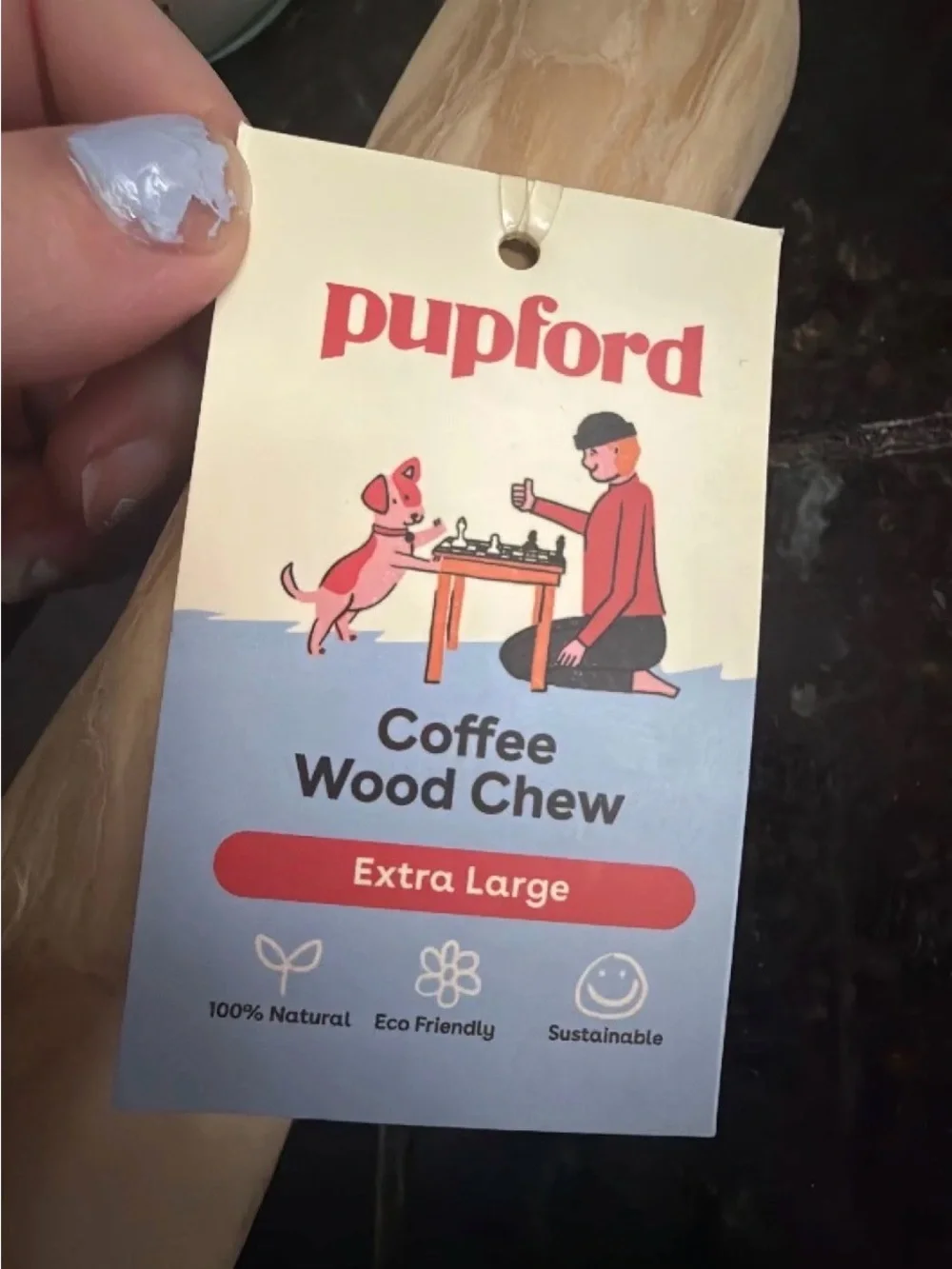 Pupford coffee wood xl chew